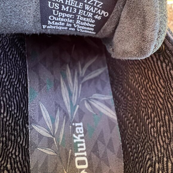 NWT Olukai Men’s - Nana Hele Wai’Apo - Chukka Boots -Sneakers Olive - Size 13 - Picture 7 of 10